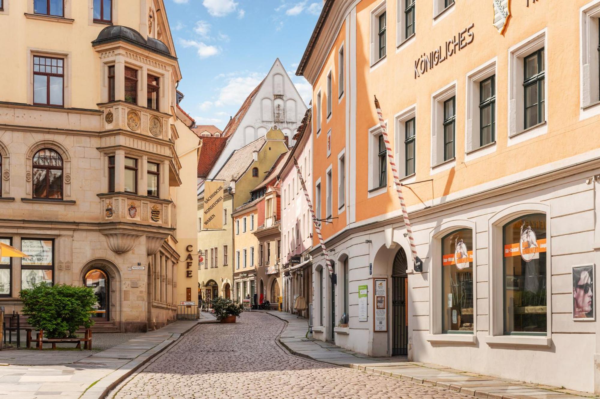 Schoene Altstadt Ferienwohnung Gruppen Familien Parkplatz Meißen 외부 사진